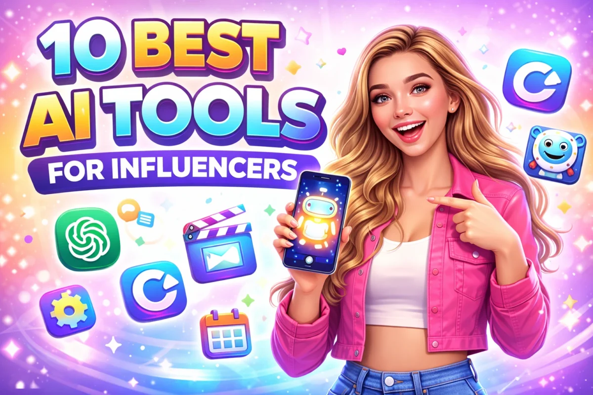 10 Best AI Tools for Influencers in 2026