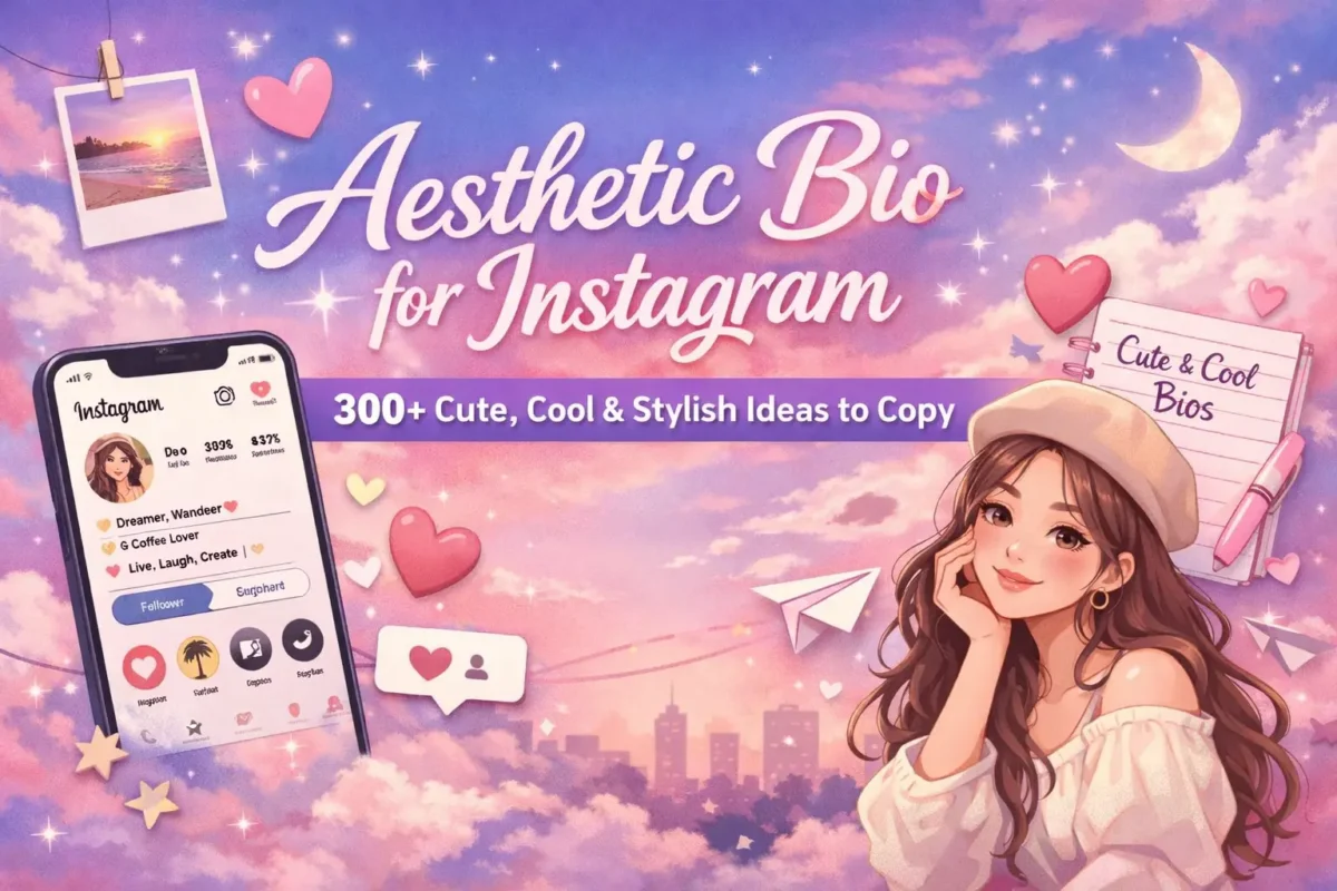 Aesthetic Bio for Instagram