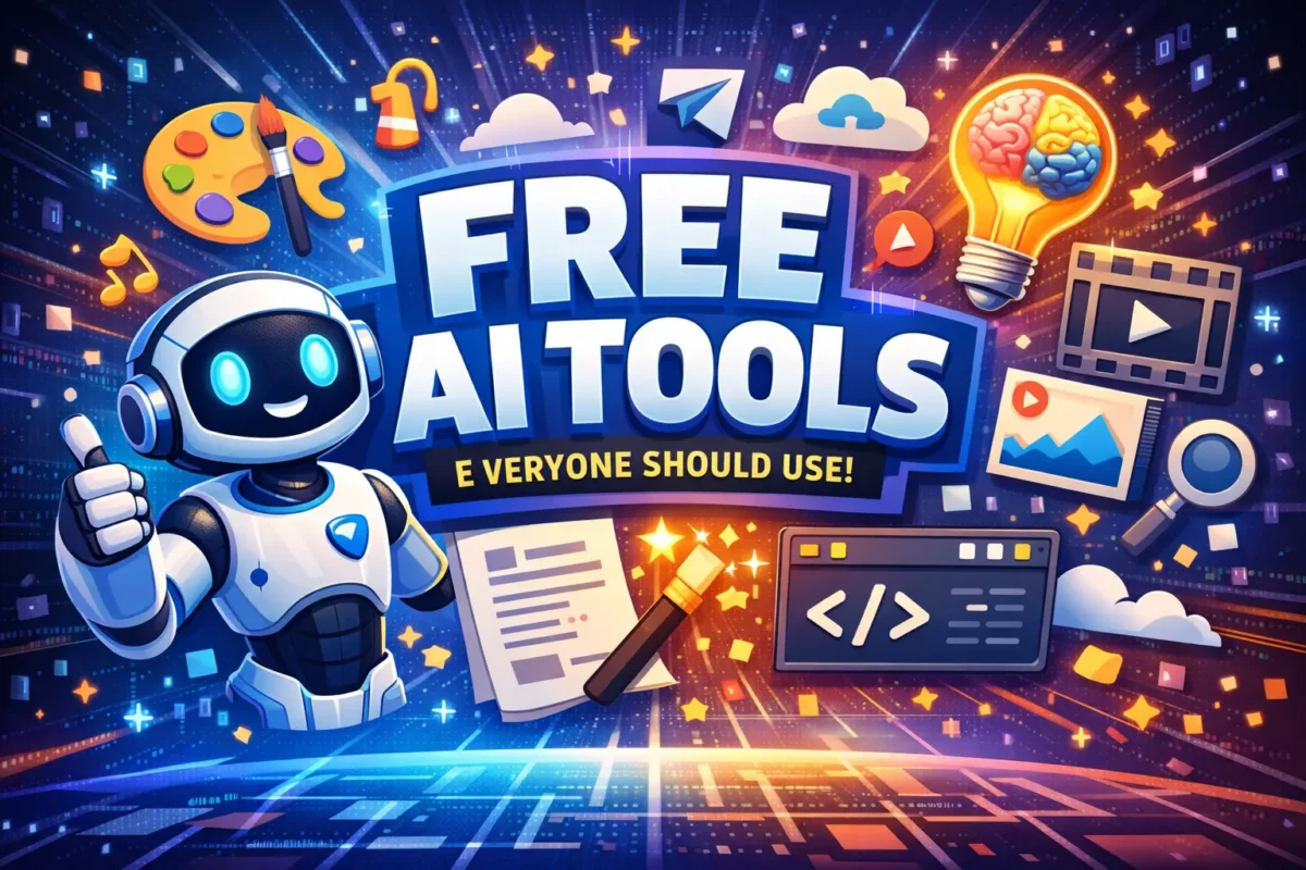 Free AI Tools Everyone Should Use