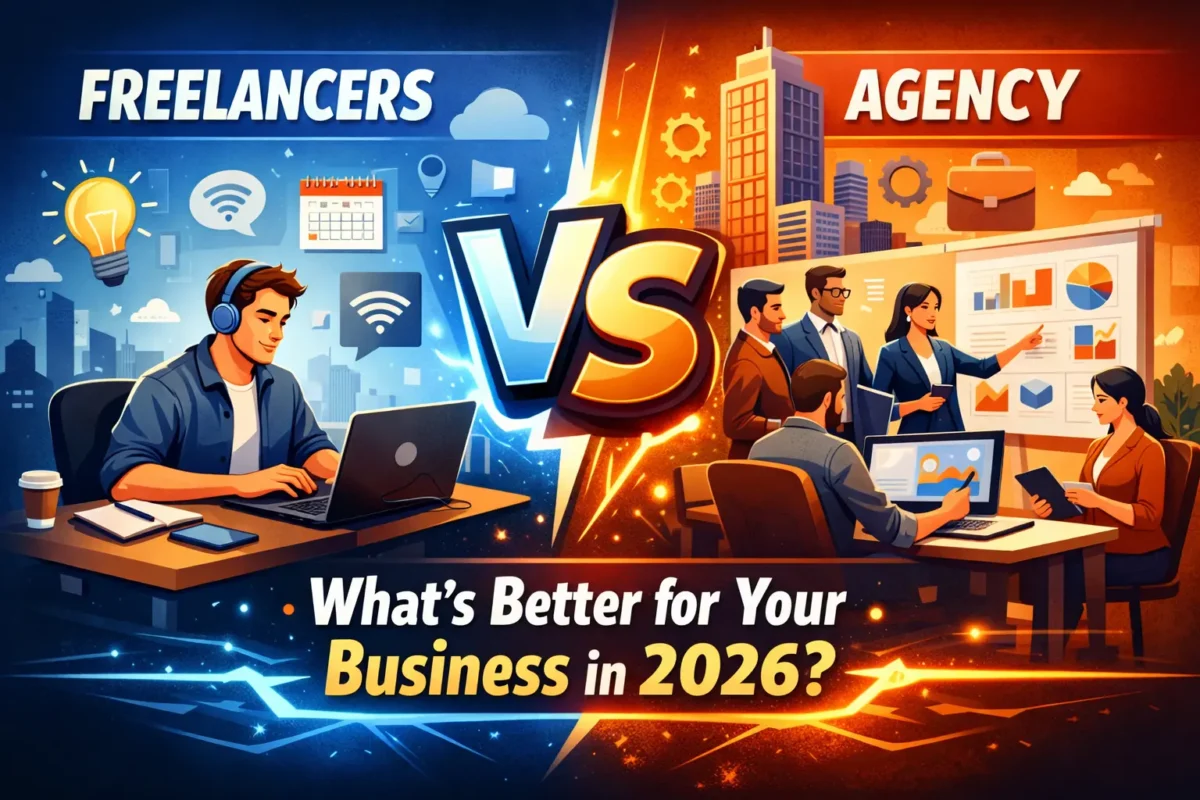 Freelancers vs Agency What’s Better for Your Business
