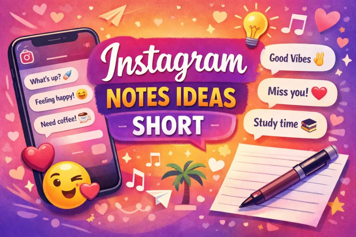 Instagram Notes Ideas Short