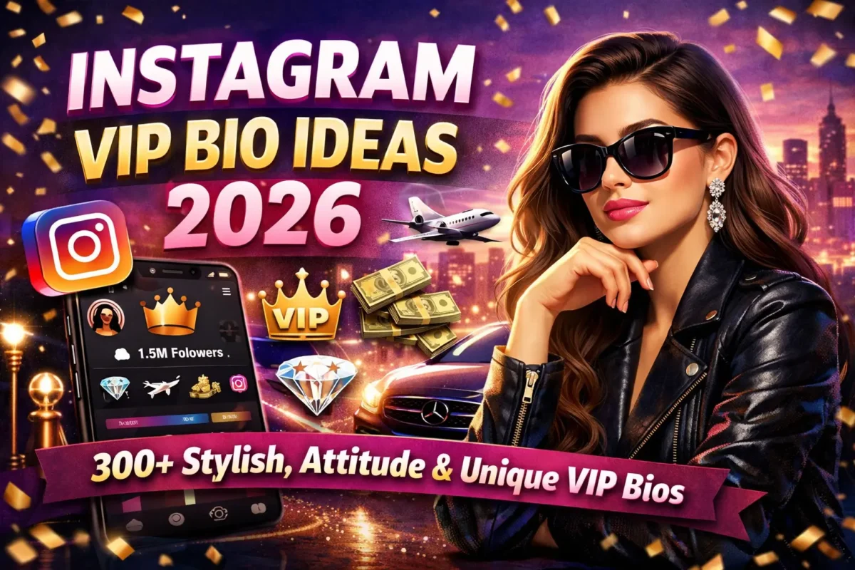 Instagram VIP Bio