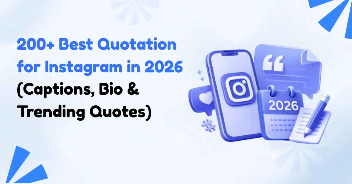 Quotation for Instagram