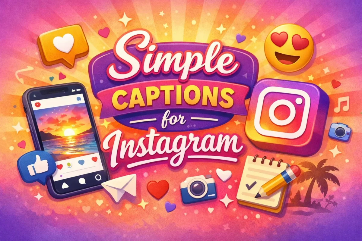 Simple Captions for Instagram