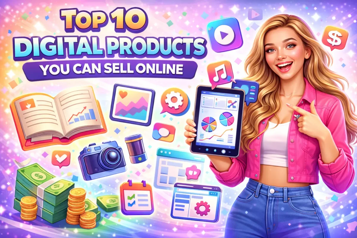 Top 10 Digital Products You Can Sell Online