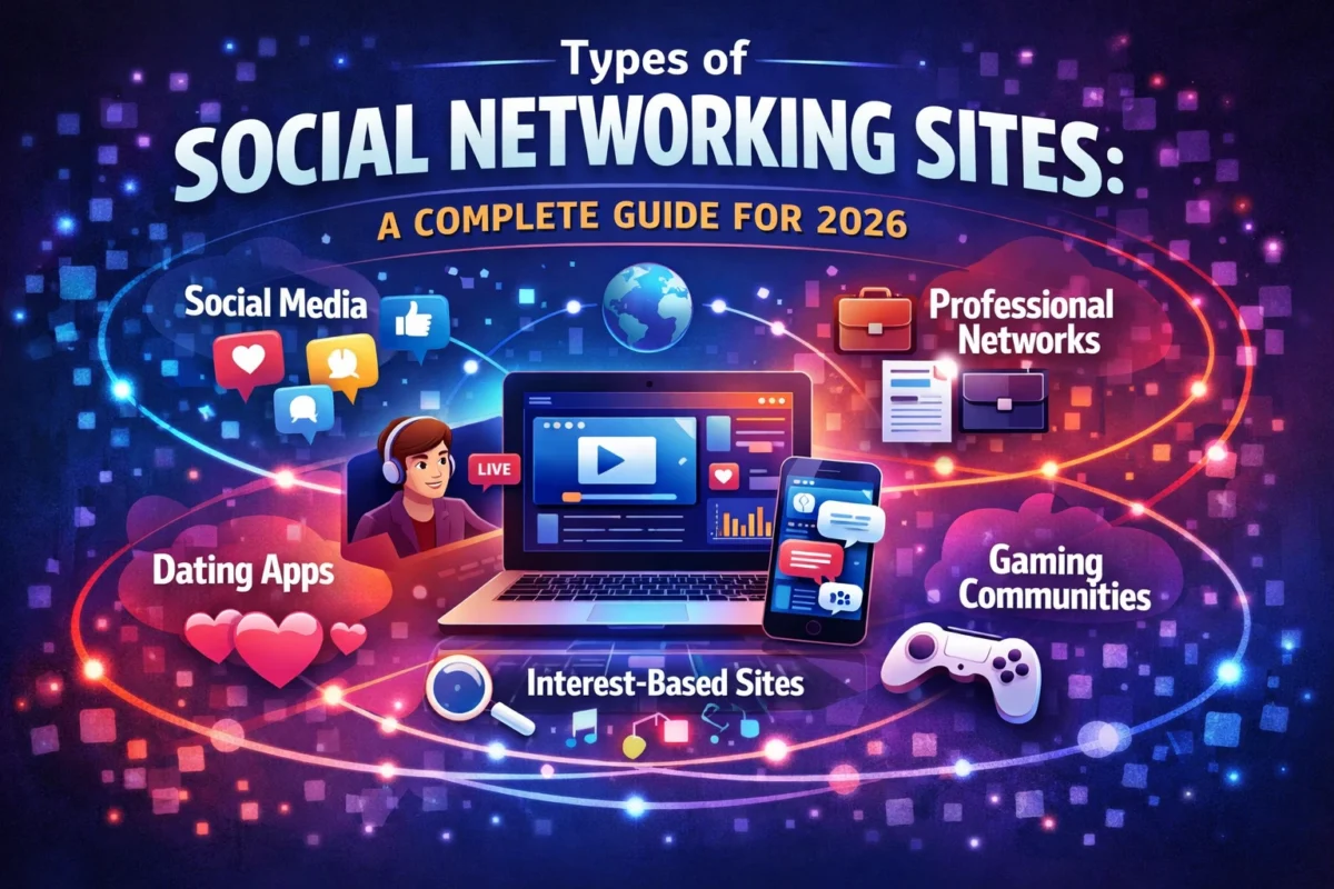 Types of Social Networking Sites